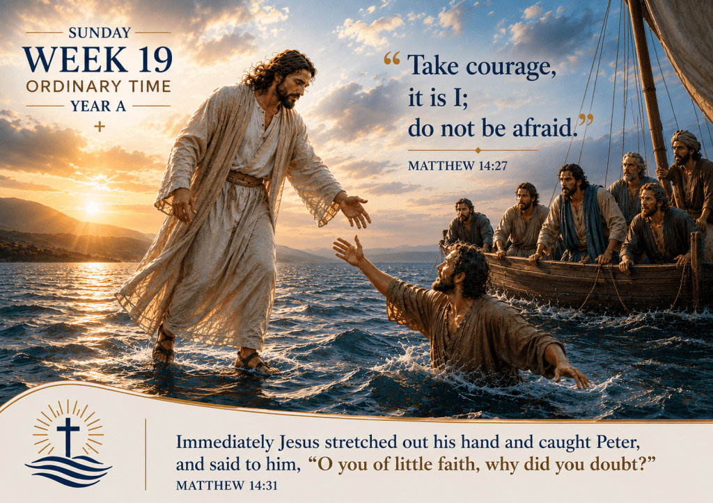 Parish Newsletter – Nineteenth Sunday in Ordinary Time&nbsp;09.08.26